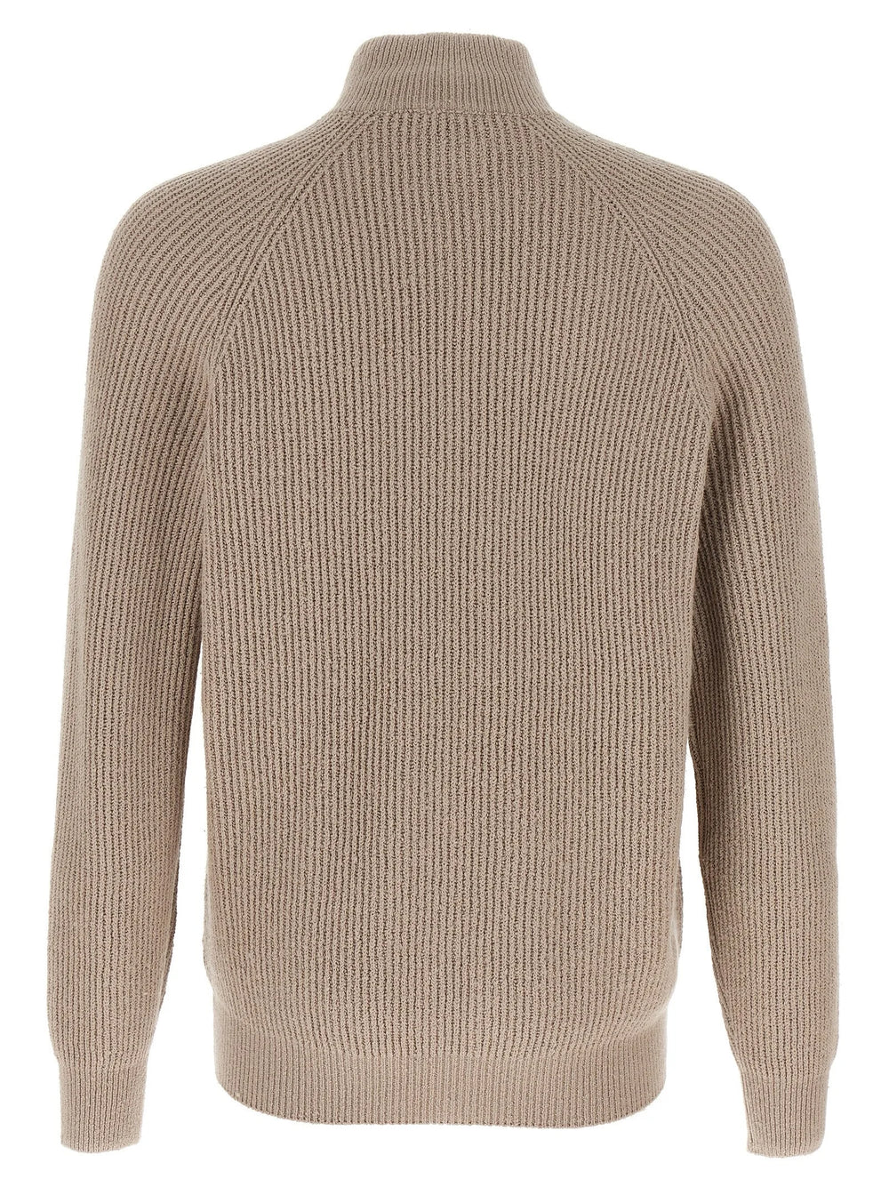 Brunello Cucinelli Beige Cotton Cardigan