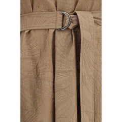 Brunello Cucinelli Beige Cotton Casual Dress - S