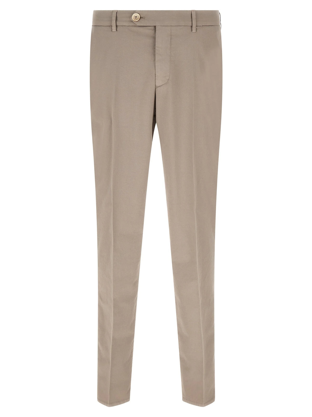 Brunello Cucinelli Beige Cotton Casual Pants