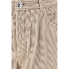 Brunello Cucinelli Beige Cotton Casual Pants