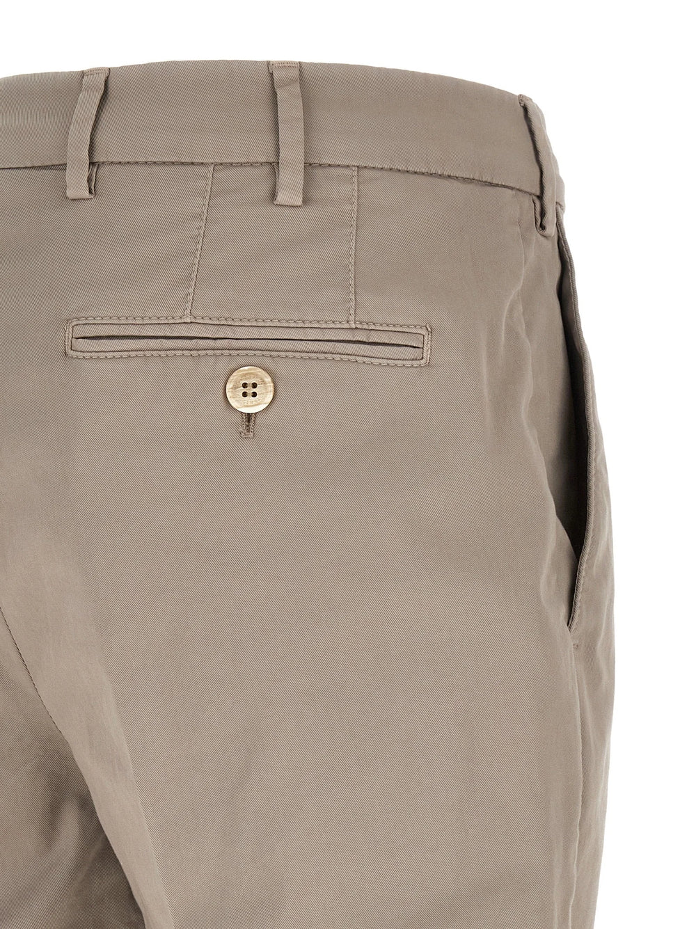 Brunello Cucinelli Beige Cotton Casual Pants