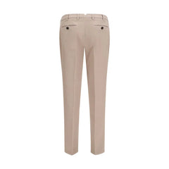 Brunello Cucinelli Beige Cotton Casual Pants
