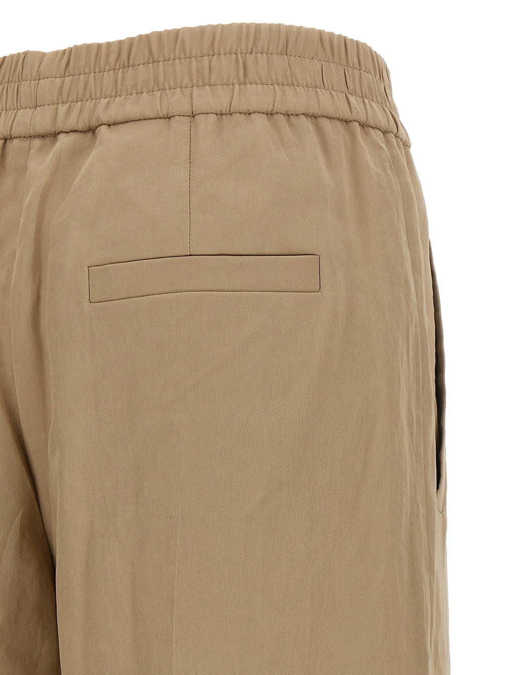 Brunello Cucinelli Beige Cotton Casual Pants