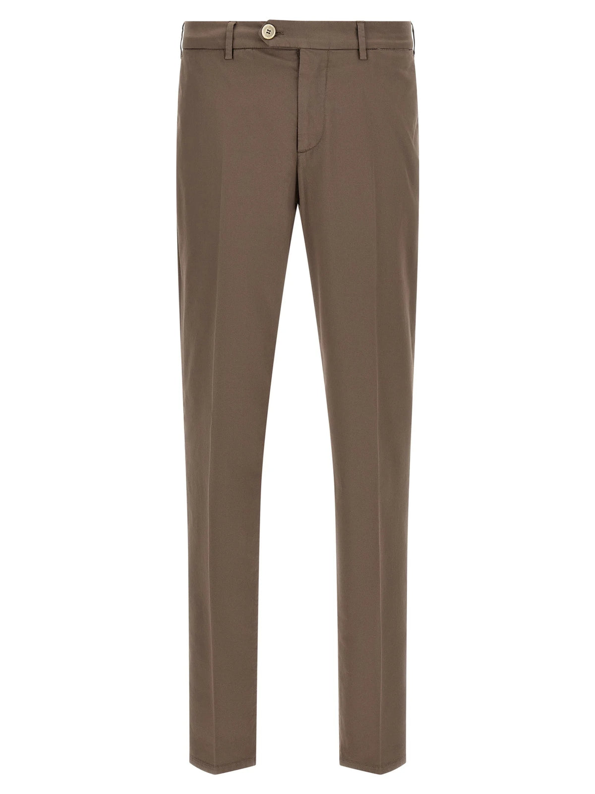 Brunello Cucinelli Beige Cotton Casual Pants
