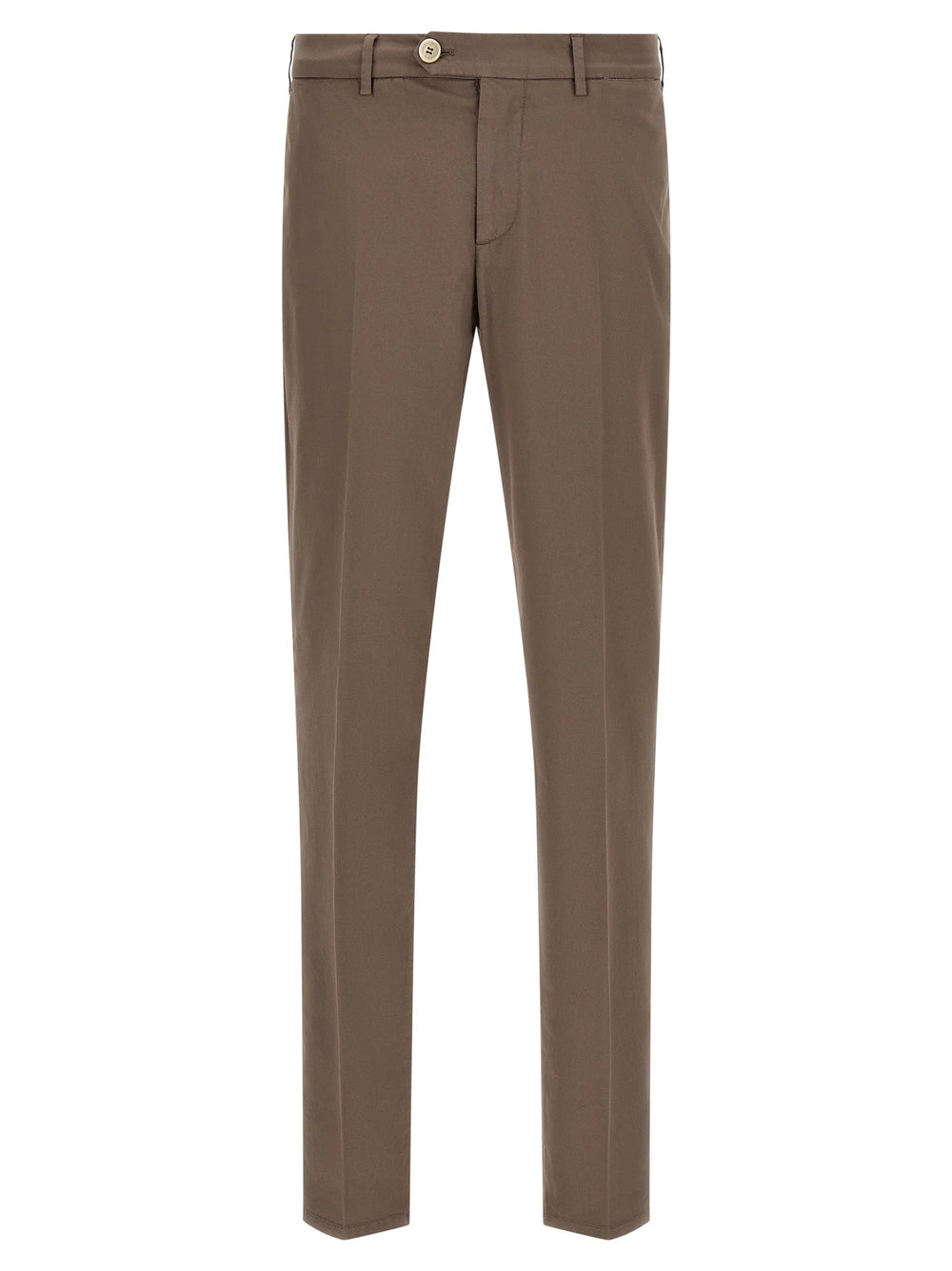Brunello Cucinelli Beige Cotton Casual Pants