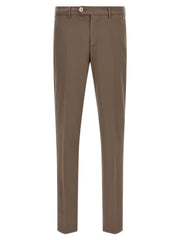 Brunello Cucinelli Beige Cotton Casual Pants