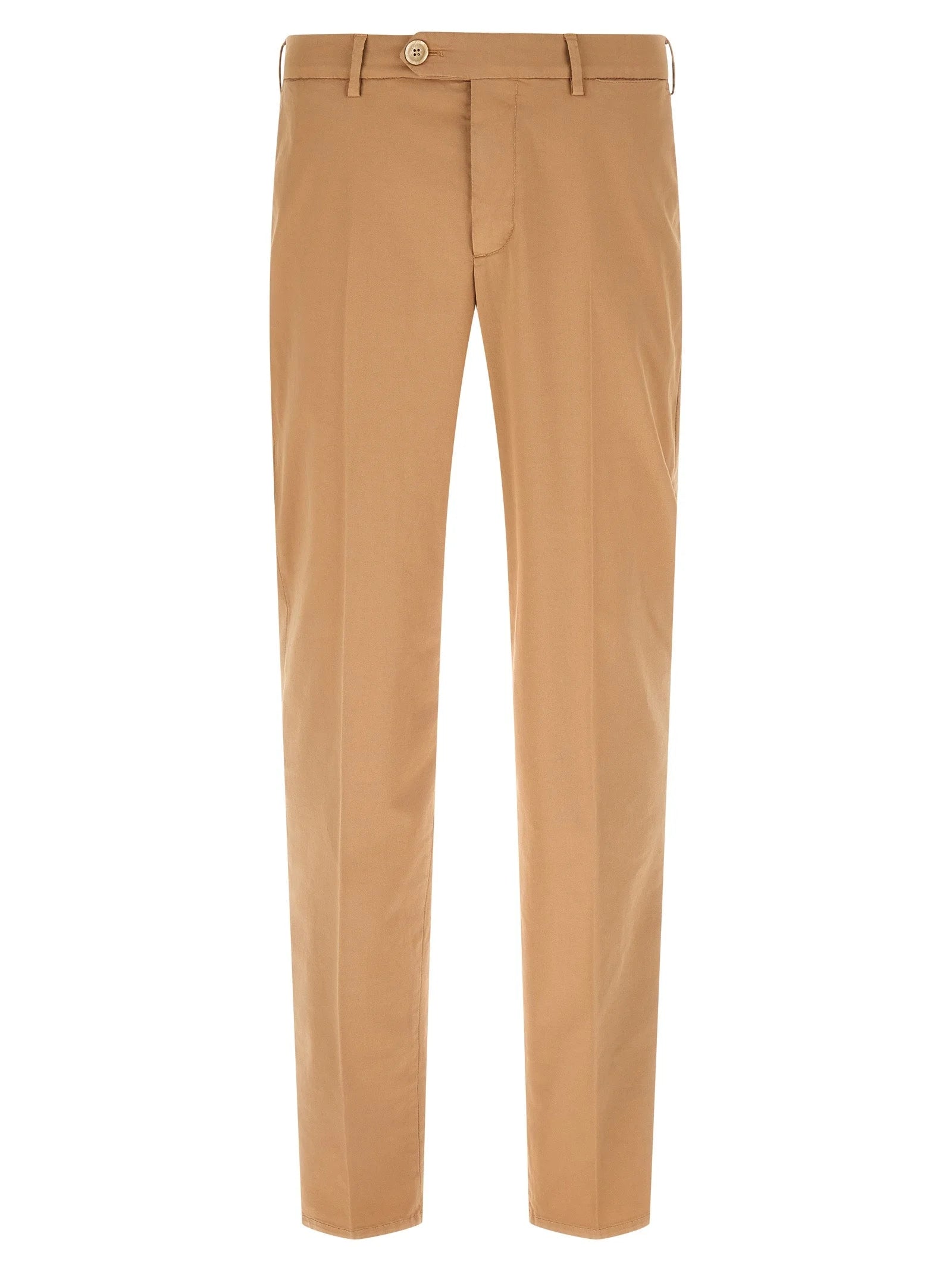 Brunello Cucinelli Beige Cotton Casual Pants