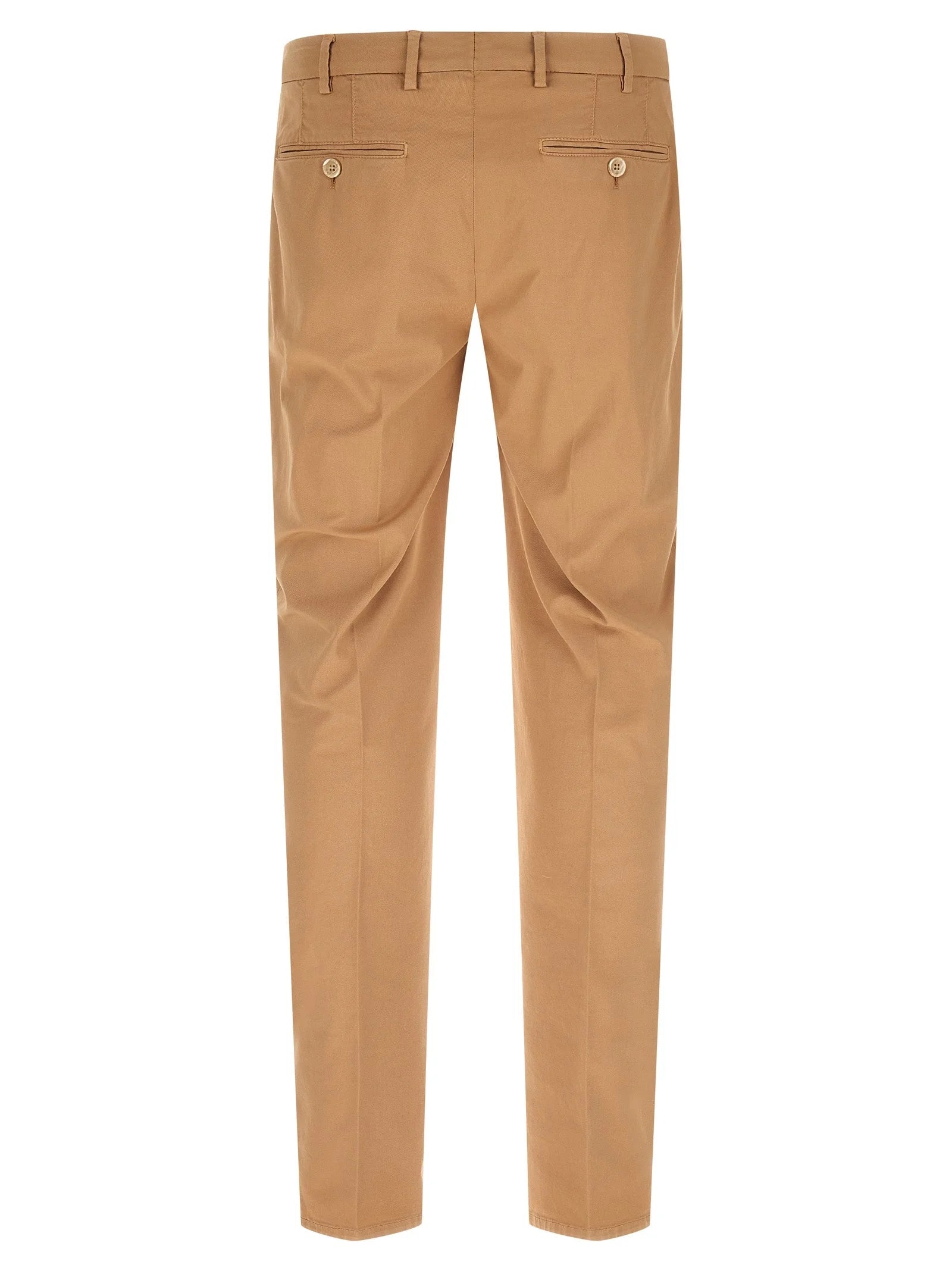 Brunello Cucinelli Beige Cotton Casual Pants