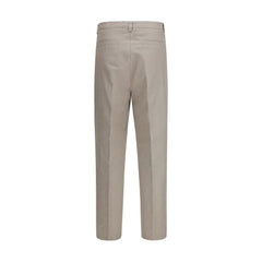 Brunello Cucinelli Beige Cotton Casual Pants