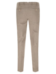 Brunello Cucinelli Beige Cotton Casual Pants