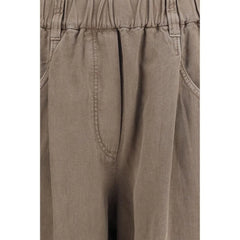 Brunello Cucinelli Beige Cotton Casual Pants - IT36 | XS