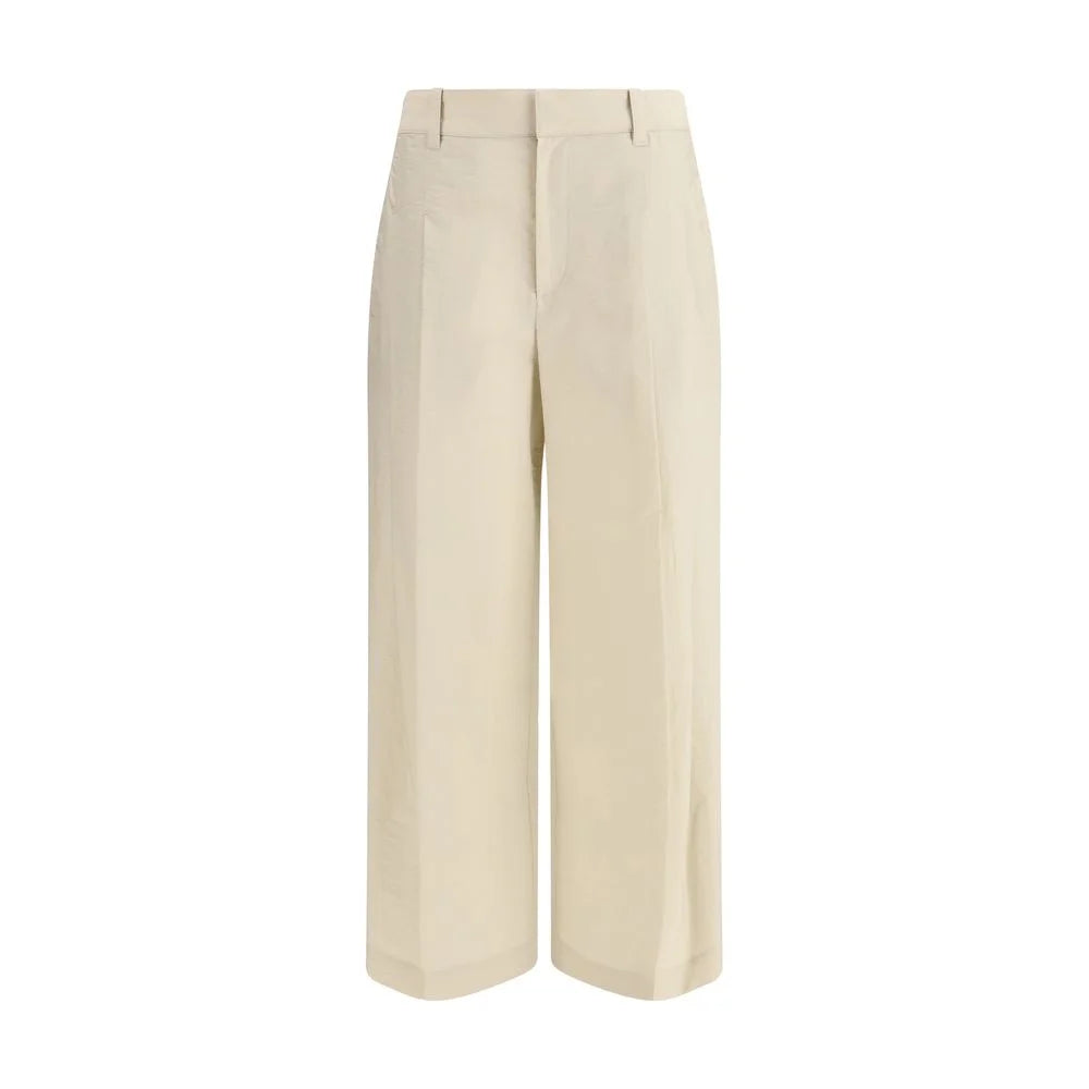 Brunello Cucinelli Beige Cotton Casual Pants - IT40 | M