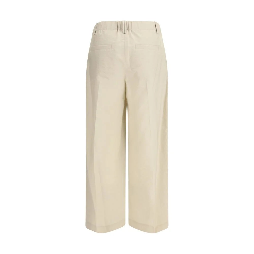 Brunello Cucinelli Beige Cotton Casual Pants - IT40 | M