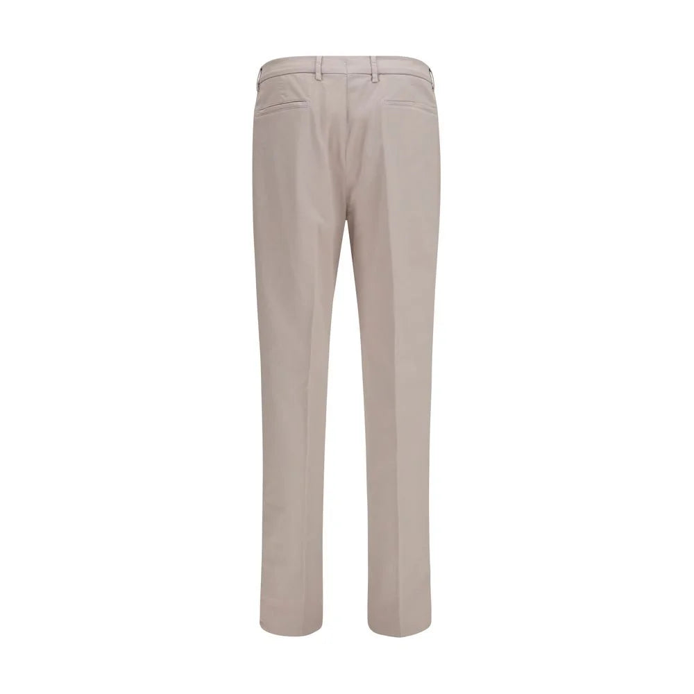 Brunello Cucinelli Beige Cotton Chino Pants