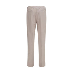 Brunello Cucinelli Beige Cotton Chino Pants