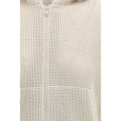 Brunello Cucinelli Beige Cotton Hoodie - S