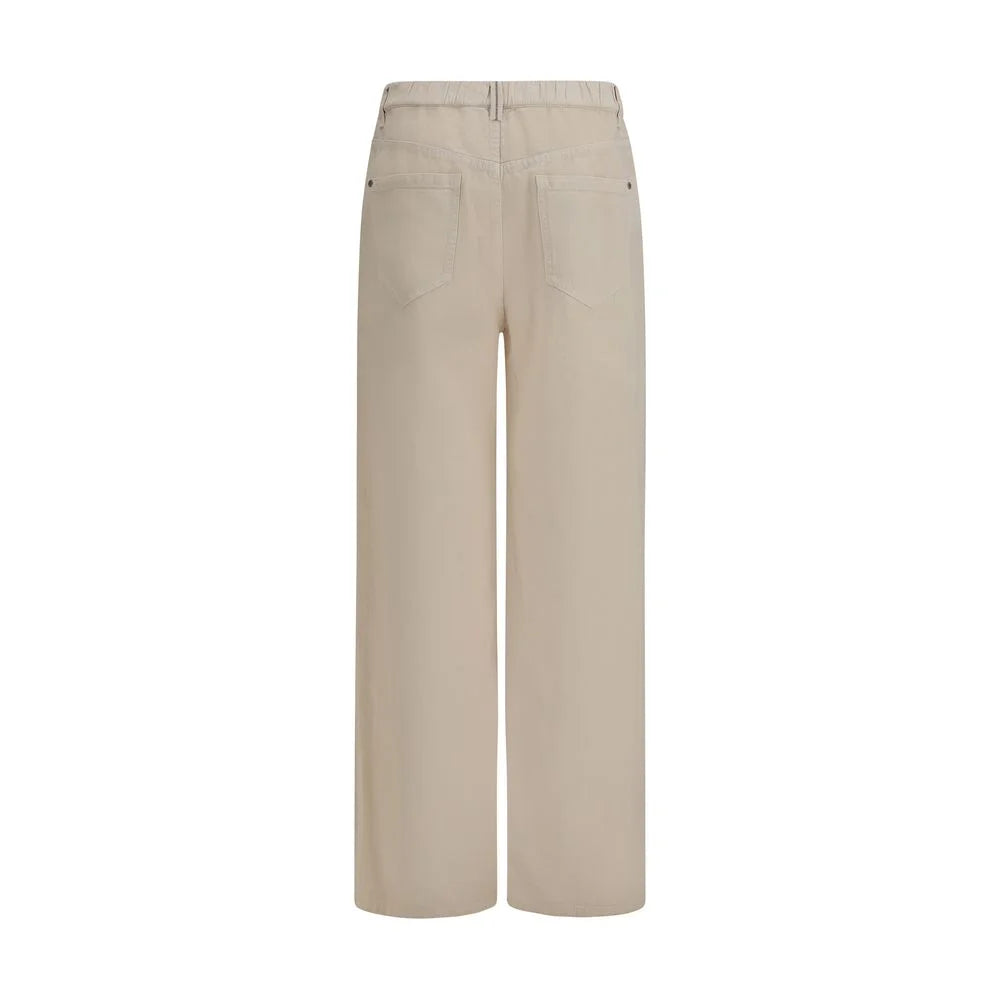 Brunello Cucinelli Beige Cotton Jeans Denim