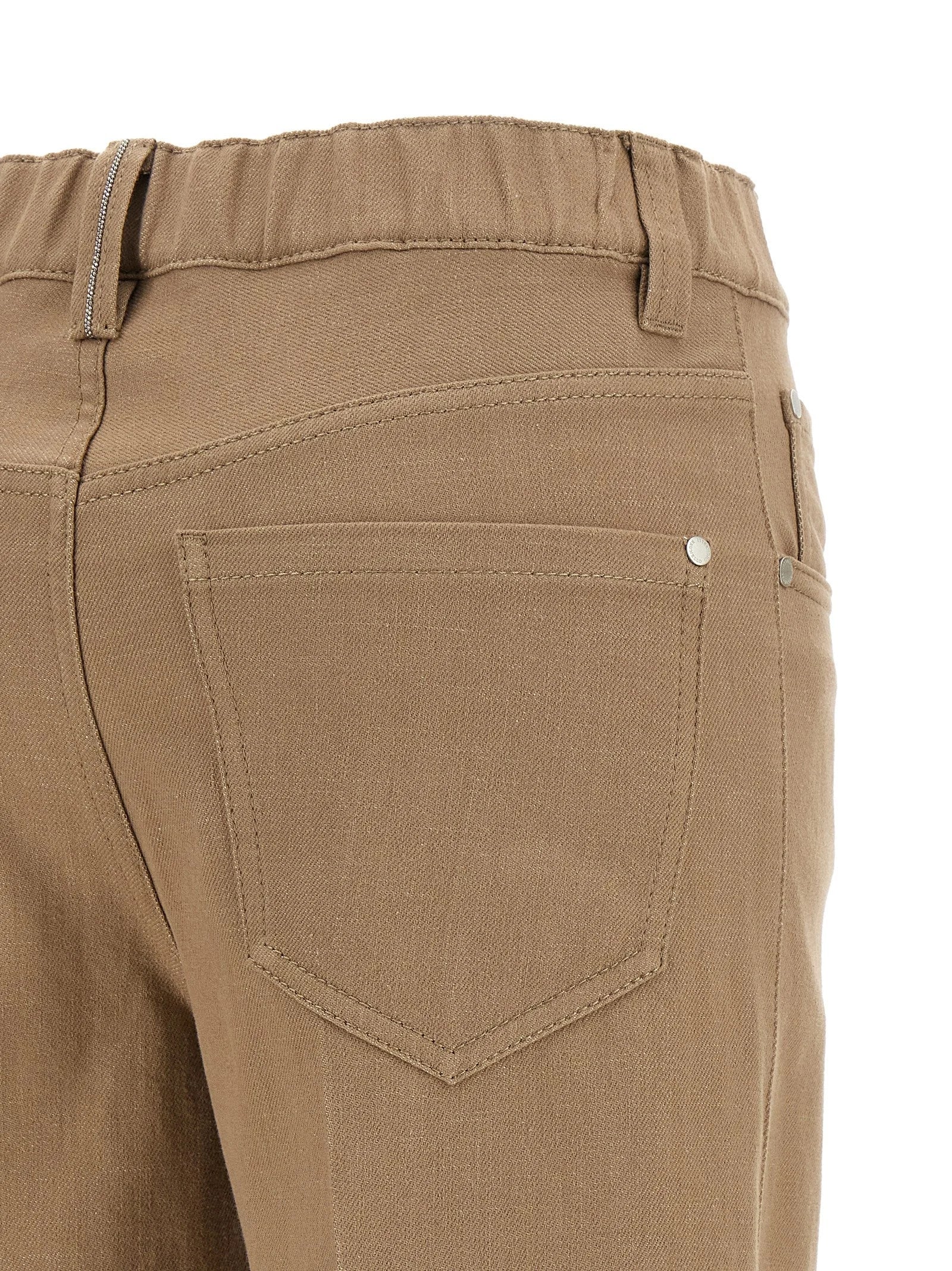Brunello Cucinelli Beige Cotton Jeans Denim - IT36 | S