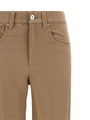 Brunello Cucinelli Beige Cotton Jeans Denim - IT38