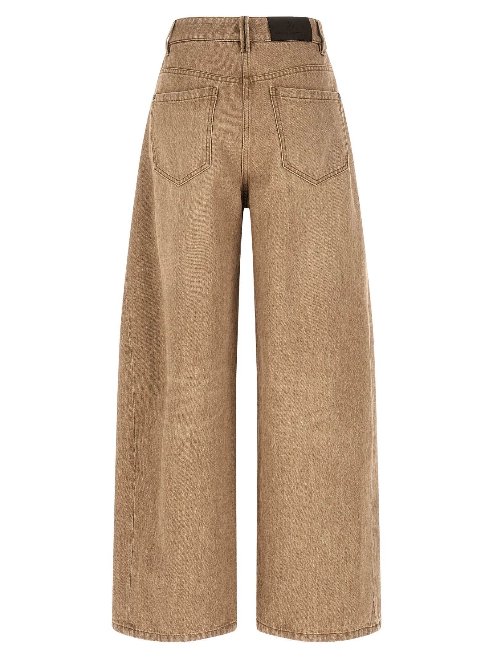 Brunello Cucinelli Beige Cotton Jeans Denim - IT42