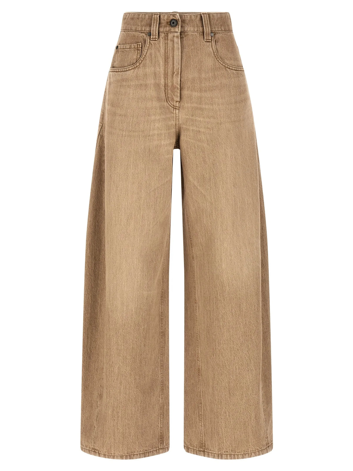 Brunello Cucinelli Beige Cotton Jeans Denim - IT42