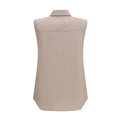 Brunello Cucinelli Beige Cotton Shirt