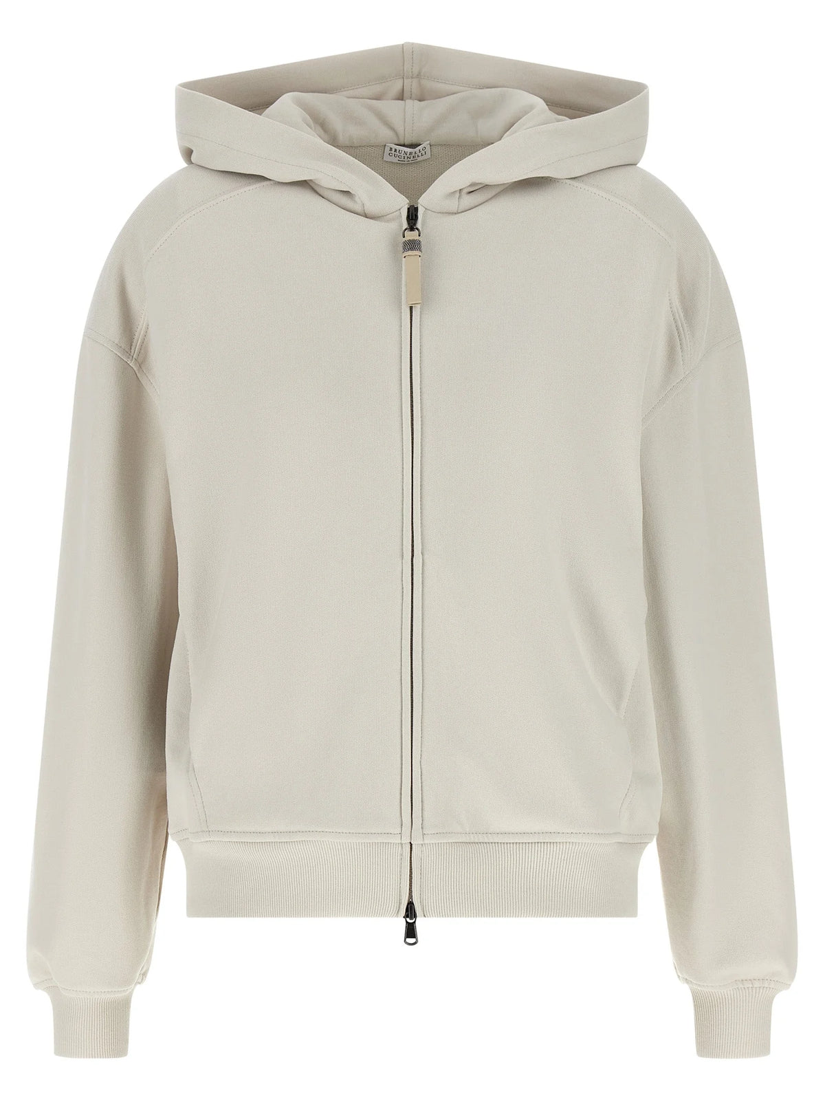 Brunello Cucinelli Beige Cotton Sweatshirt