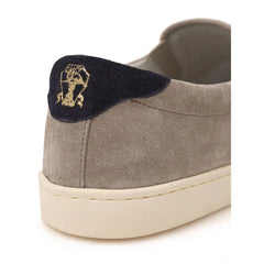 Brunello Cucinelli Beige Leather Sneaker - EU44/US11 - Sneakers