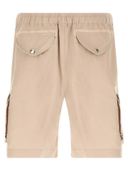 Brunello Cucinelli Beige Linen Bermuda Shorts