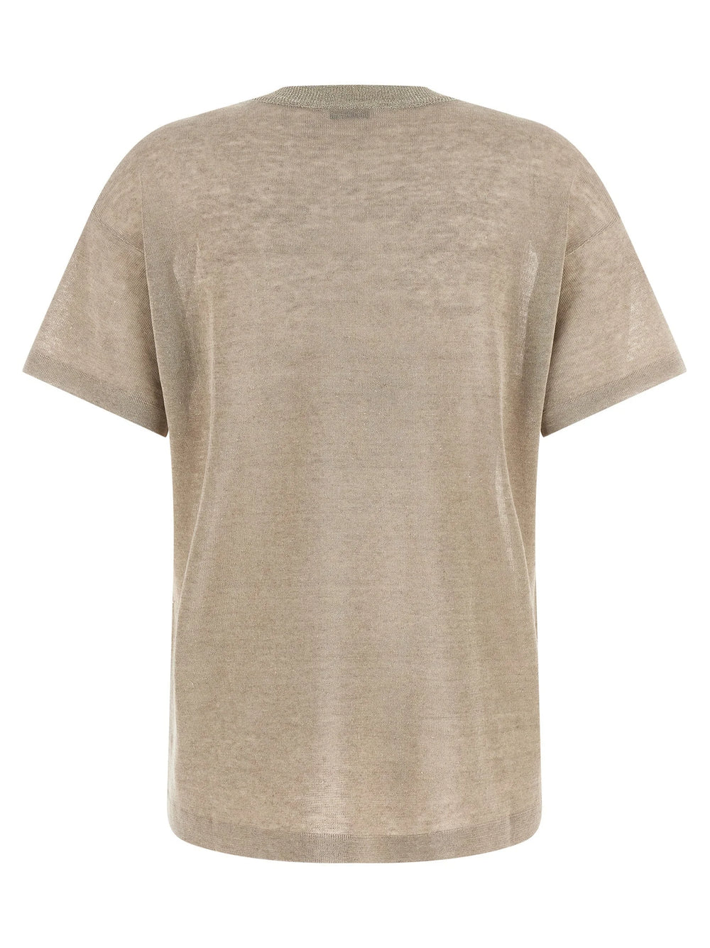 Brunello Cucinelli Beige Linen Cardigan