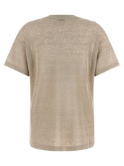 Brunello Cucinelli Beige Linen Cardigan