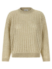 Brunello Cucinelli Beige Linen Cardigan