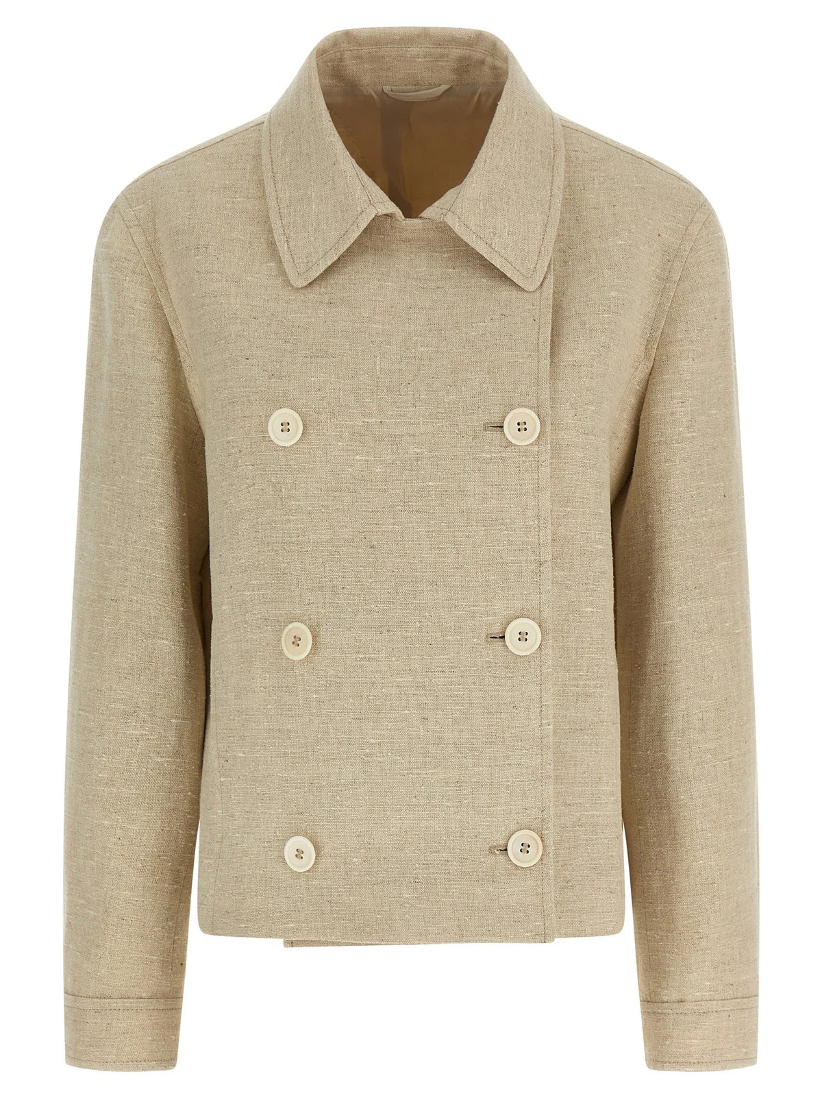 Brunello Cucinelli Beige Linen Jacket
