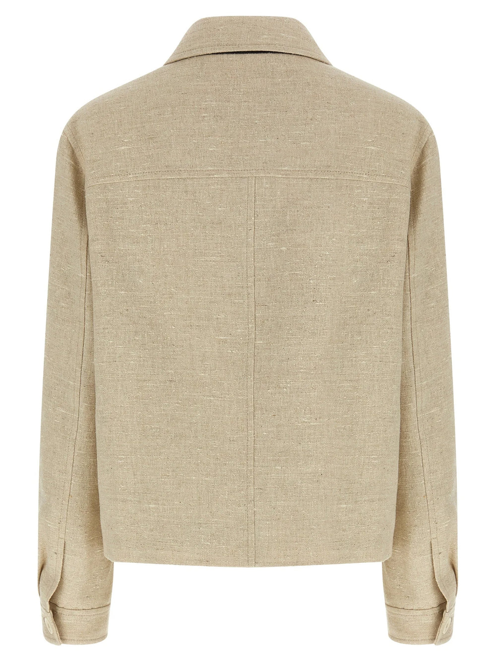 Brunello Cucinelli Beige Linen Jacket