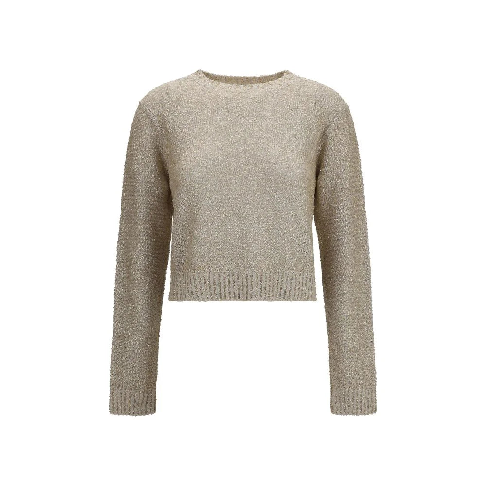 Brunello Cucinelli Beige Linen Sweatshirt