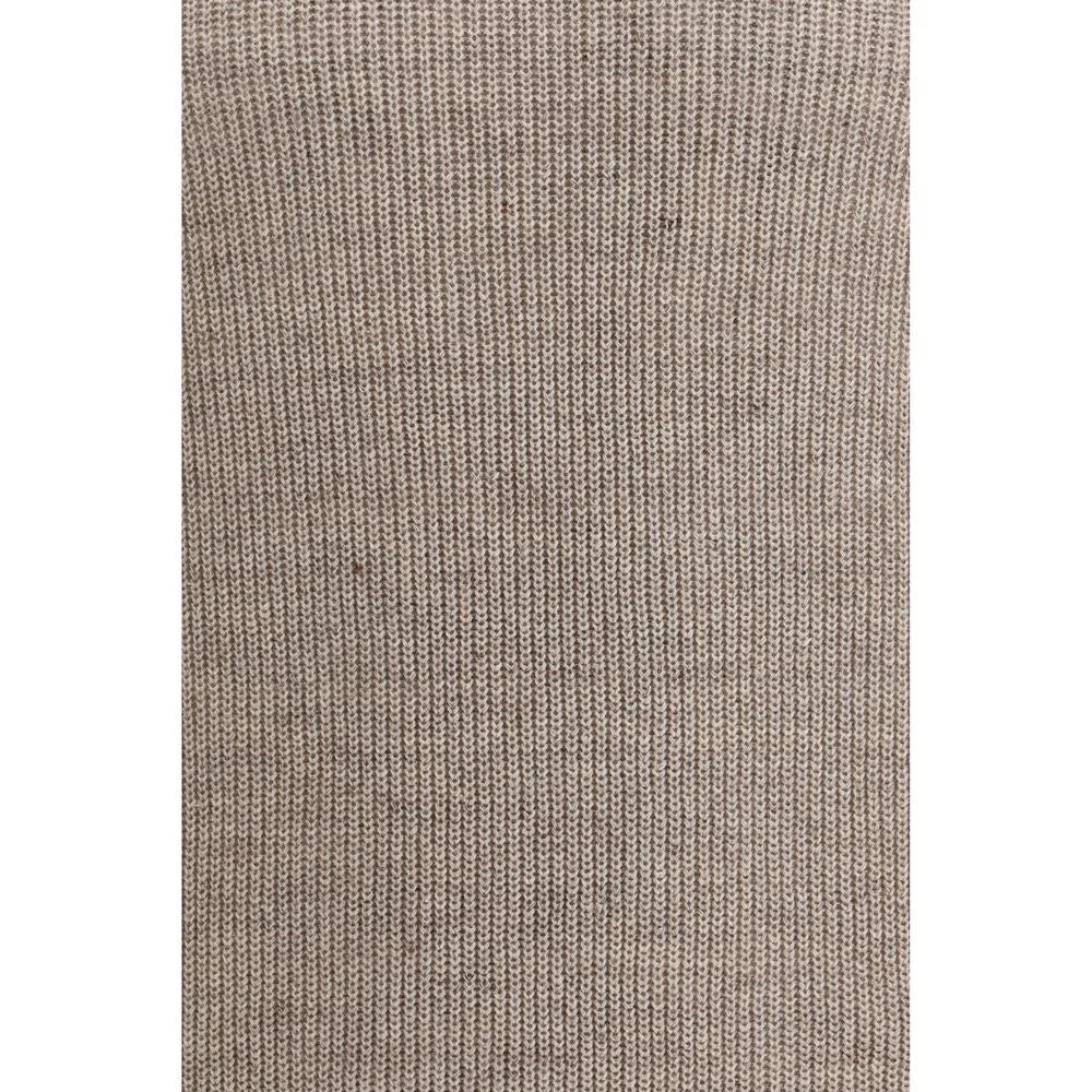 Brunello Cucinelli Beige Linen T-Shirt