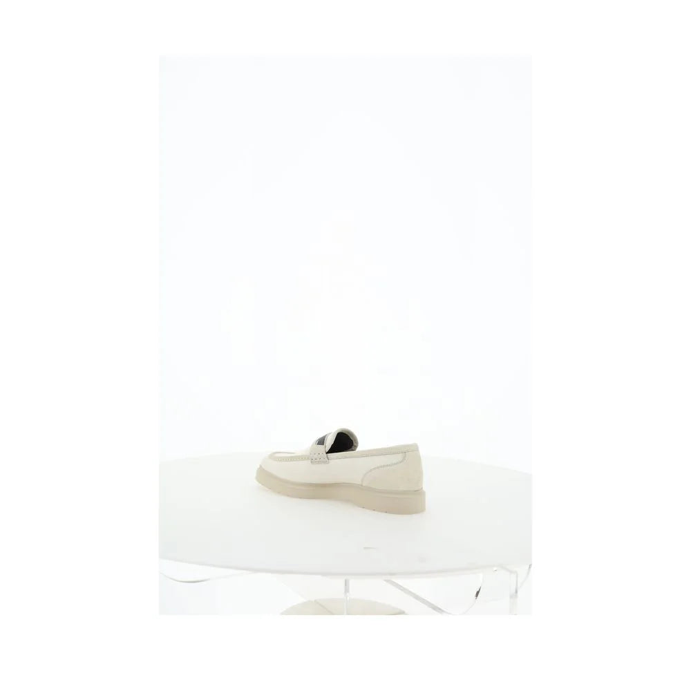 Brunello Cucinelli Beige Loafers Shoes - EU41/US11 - Flats