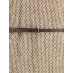 Brunello Cucinelli Beige Mohair Casual Dress