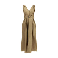 Brunello Cucinelli Beige Polyamide Casual Dress