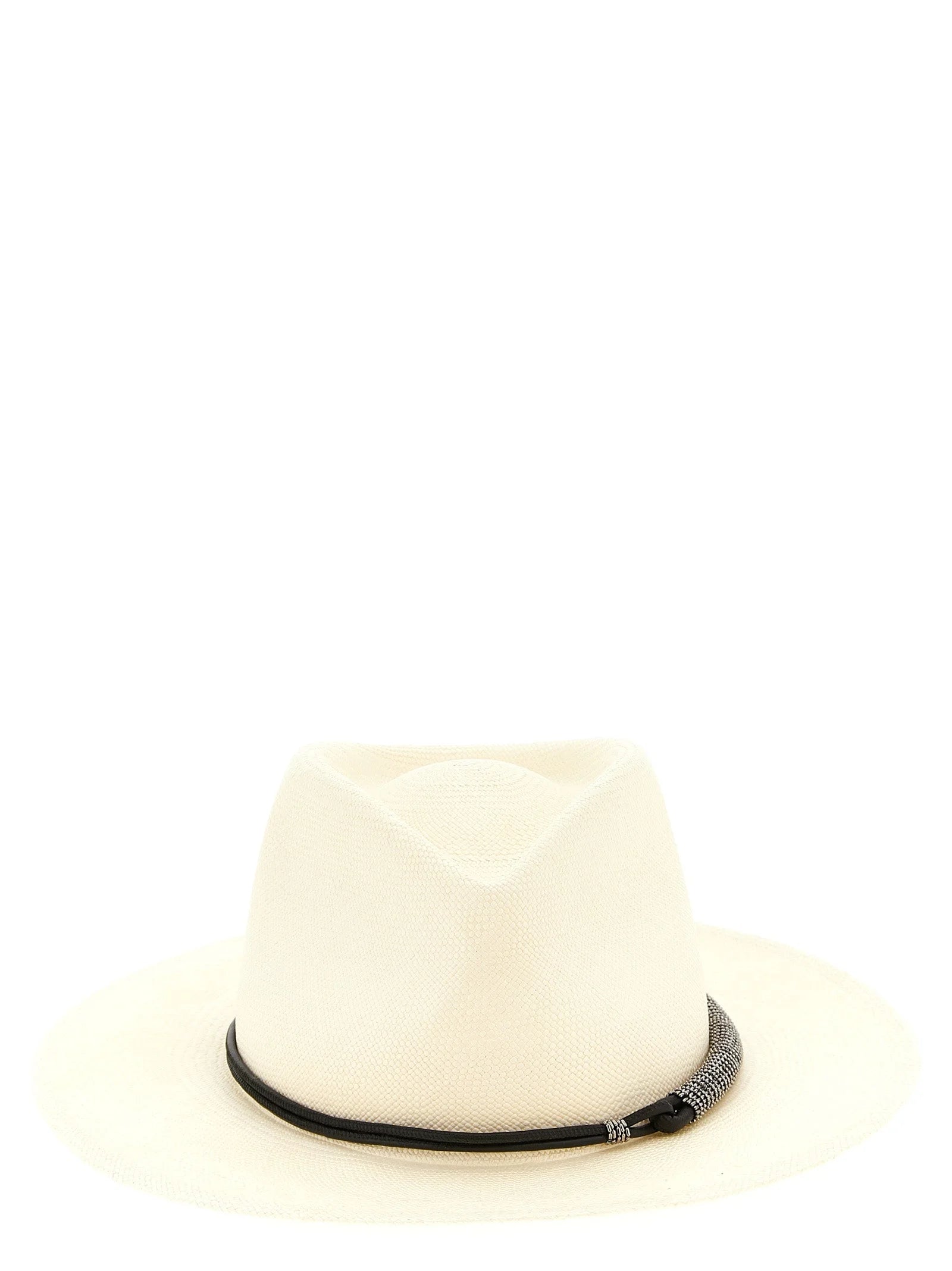 Brunello Cucinelli Beige Polyamide Fedora - S