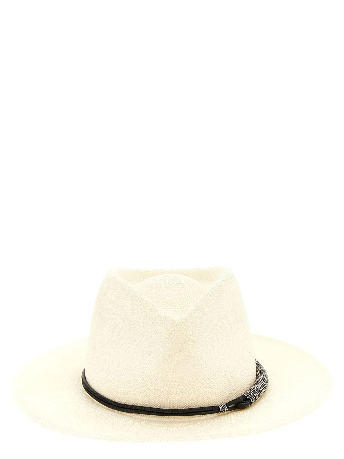 Brunello Cucinelli Beige Polyamide Fedora - S