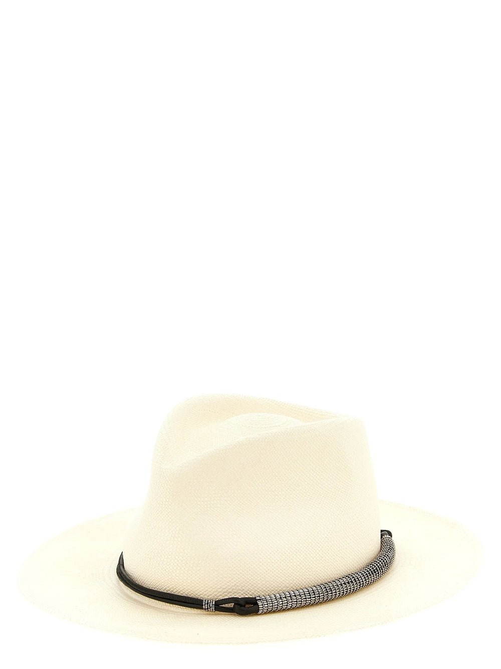Brunello Cucinelli Beige Polyamide Fedora - S