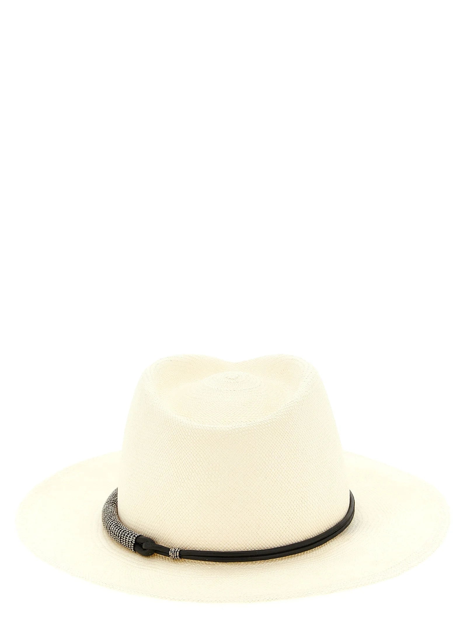 Brunello Cucinelli Beige Polyamide Fedora - S