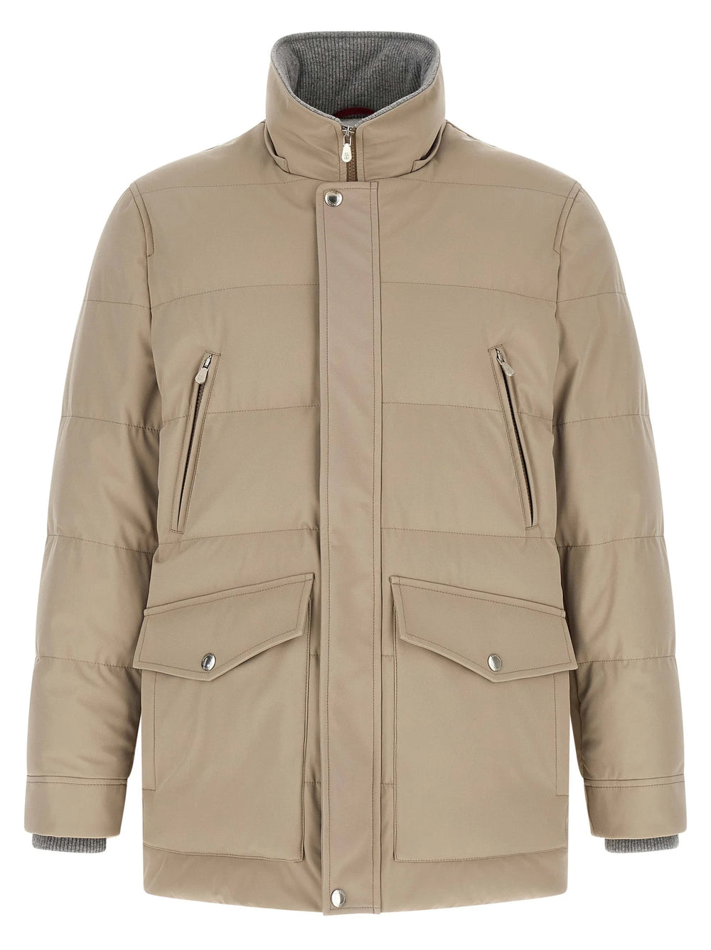 Brunello Cucinelli Beige Polyamide Parka