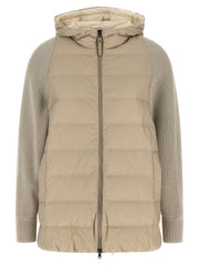 Brunello Cucinelli Beige Polyester Full-Length Jacket