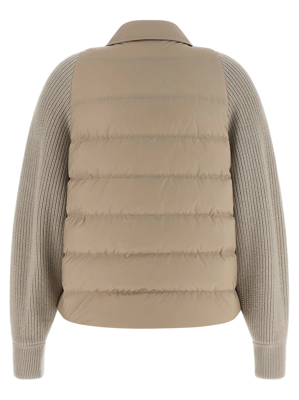 Brunello Cucinelli Beige Polyester Shell Jacket