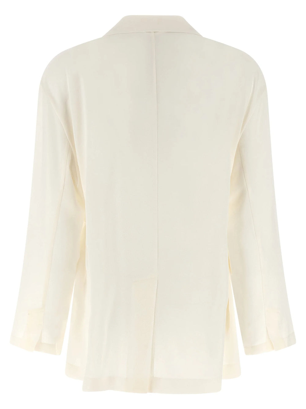 Brunello Cucinelli Beige Silk Blazer - IT40