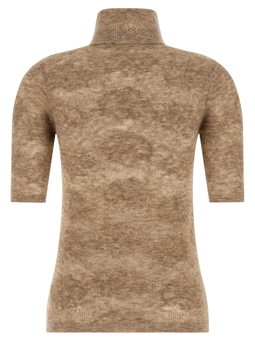Brunello Cucinelli Beige Silk Cardigan - M