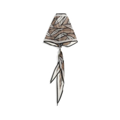 Brunello Cucinelli Beige Silk Foulard - UNI