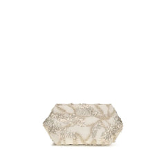 Brunello Cucinelli Beige Silk Shoulder Bag